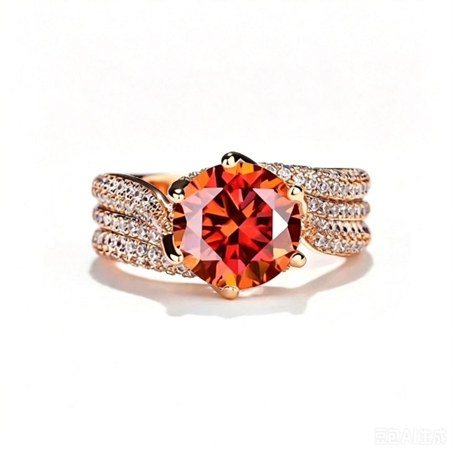 Fashion Jewelry Colored Gemstone Rings 64231