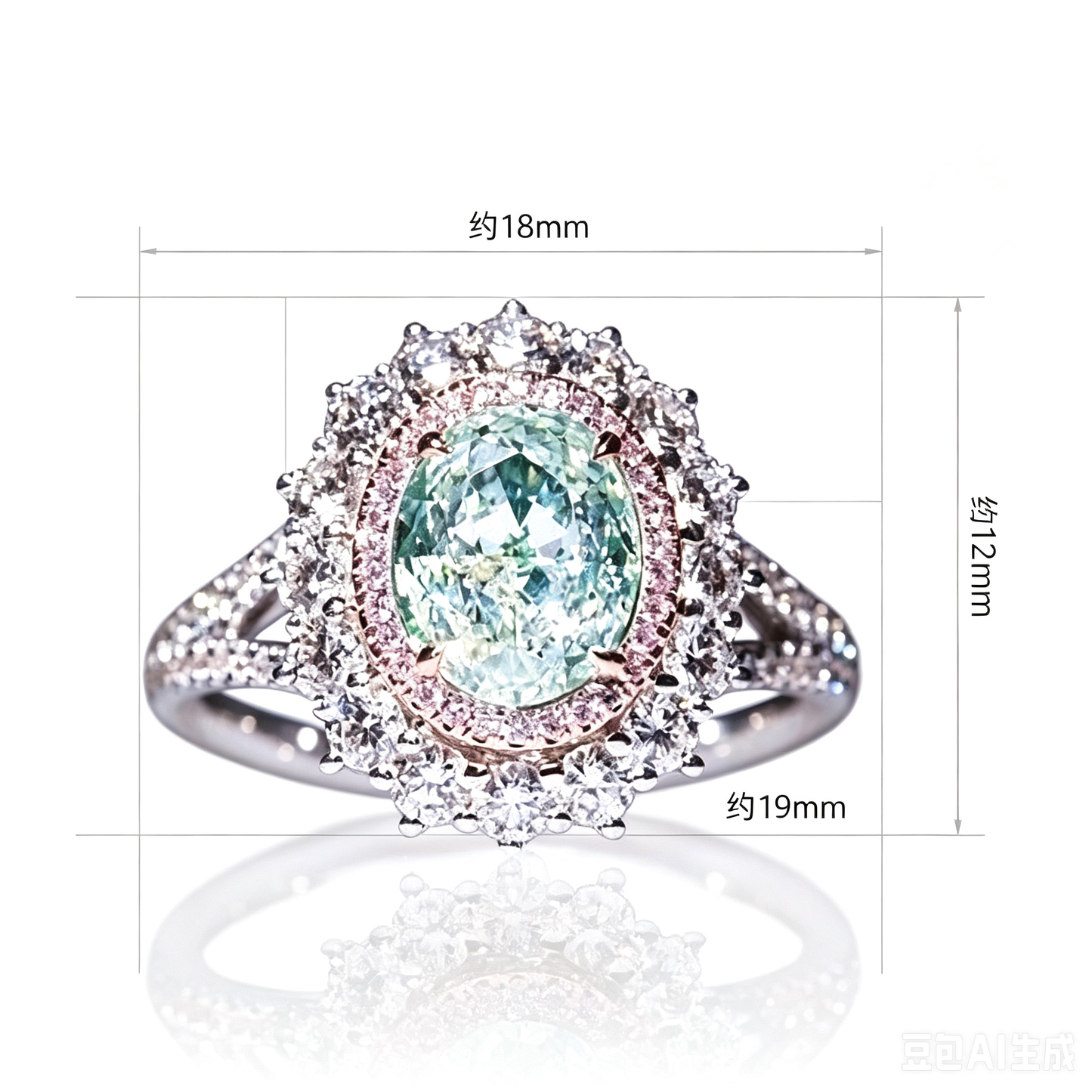 Fashion Jewelry Colored Gemstone Rings 54323