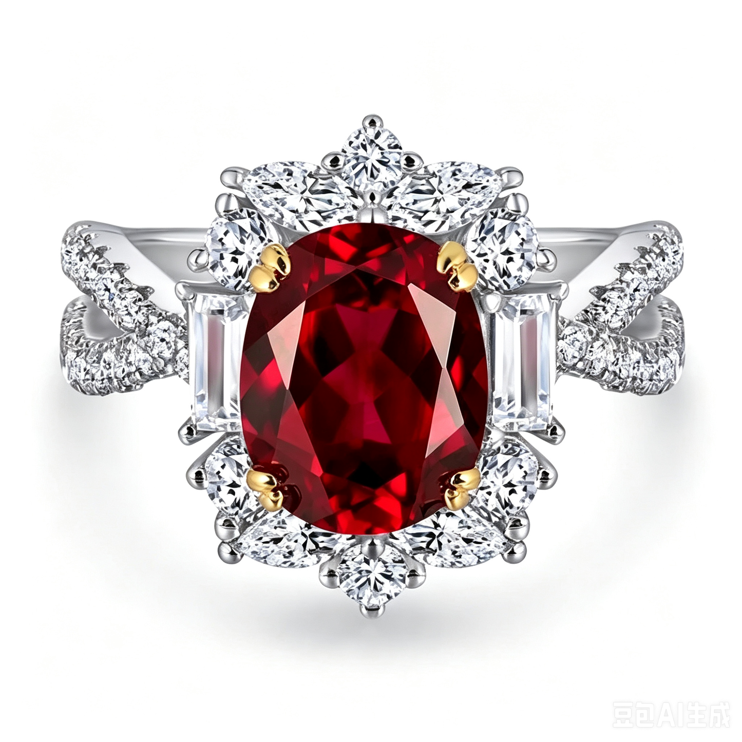Fashion Jewelry Colored Gemstone Rings 67345