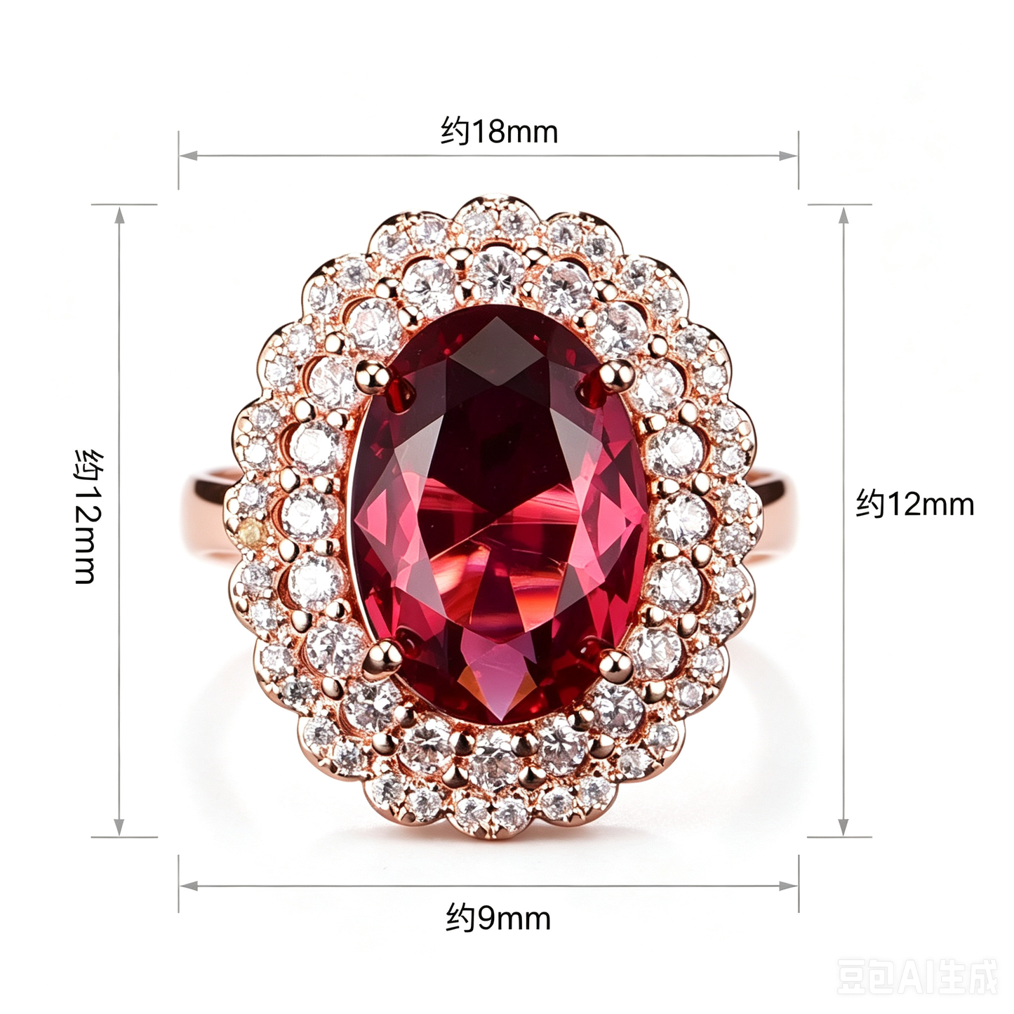 Fashion Jewelry Colored Gemstone Rings 67231